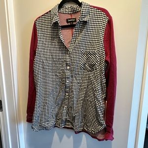 Maroon Beta-brand Buttondown